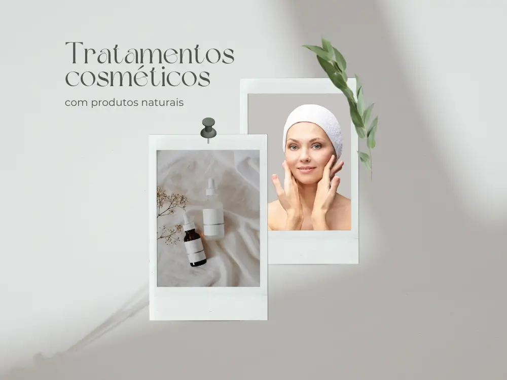 Alt text: “Espaço de autocuidado com produtos naturais para uma rotina de beleza simples e sustentável” 